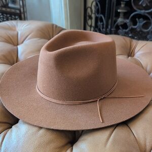 Anthropologie X Wyeth Brown Rancher Hat